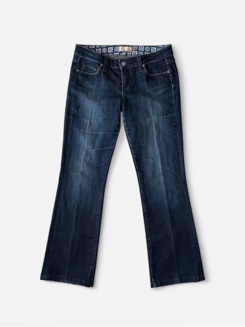 Vintage USA Paige Premium Denim Benedict Canyon Classic Bootcut Jeans low rise